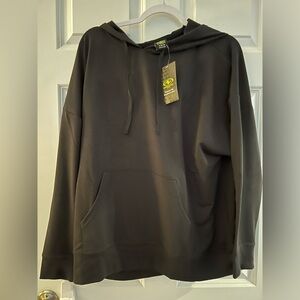 Athletic Works Women's French Terry Hoodie with Long Sleeves